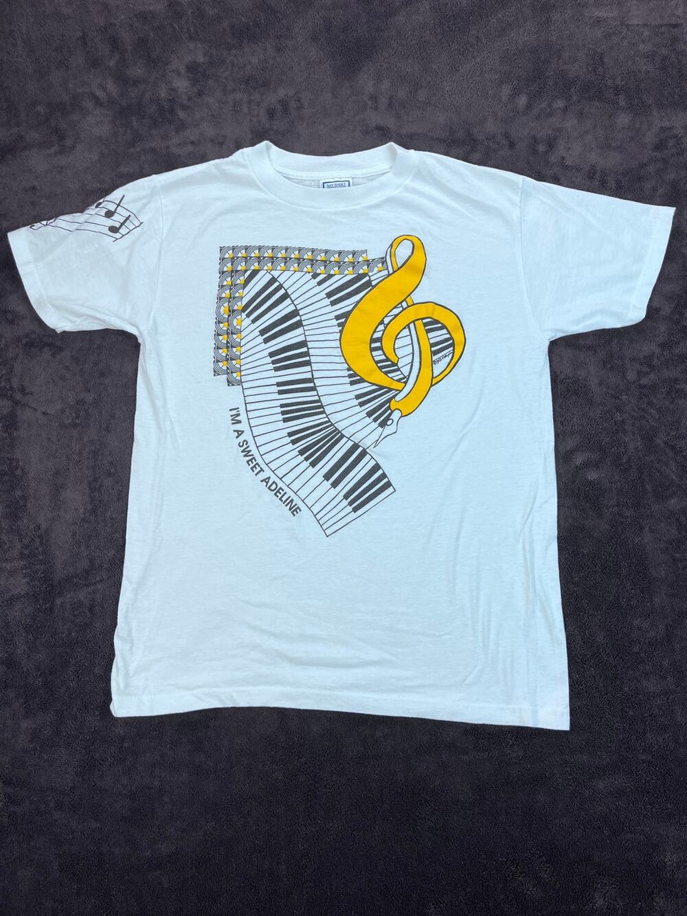 Vintage Sweet Adeline Barbershop Tee L White